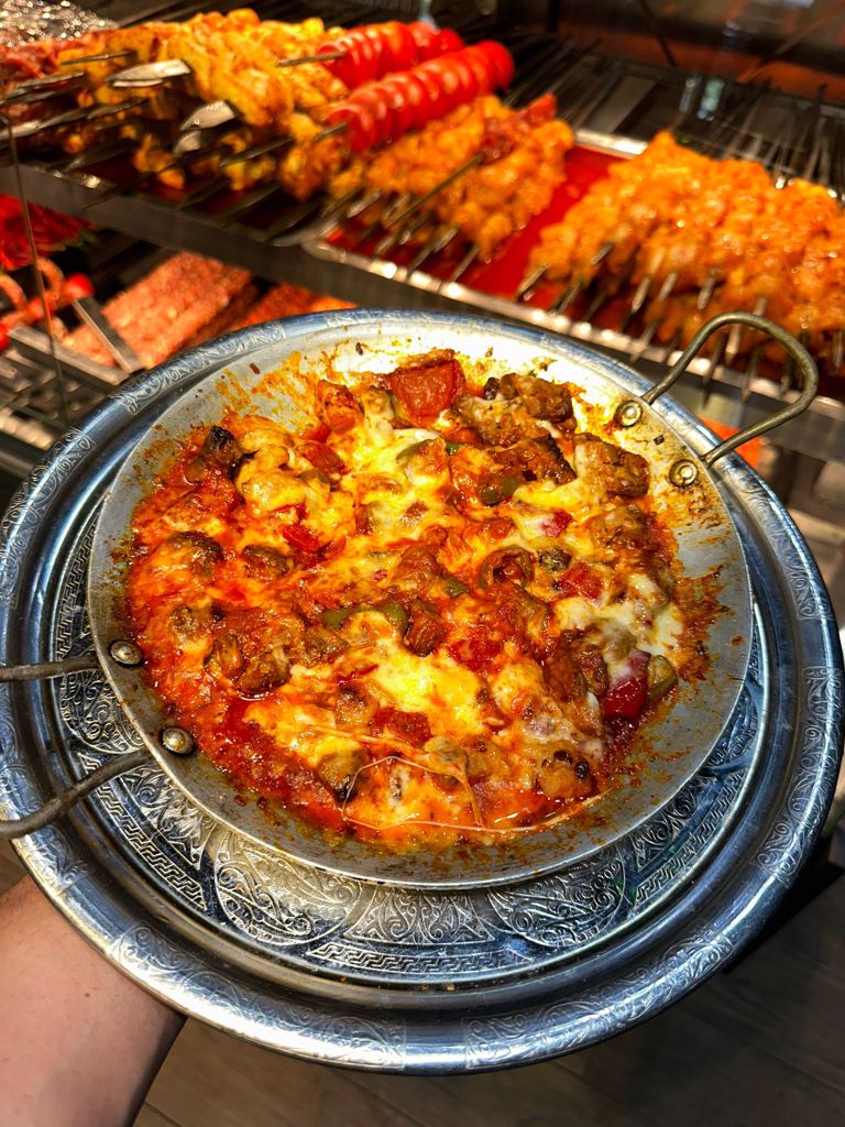 kaşarlı saç tava