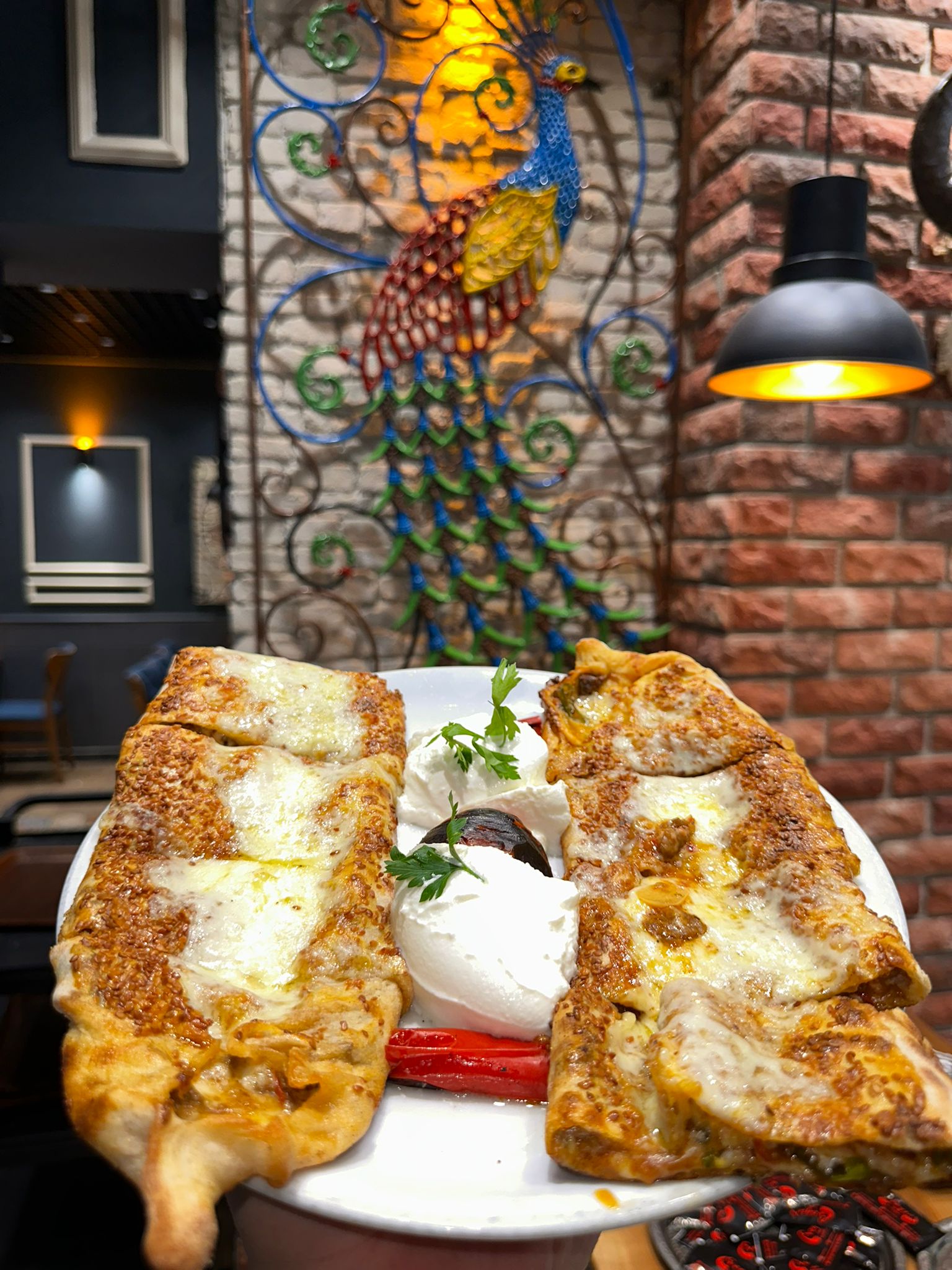 özel et kavurmalı pide